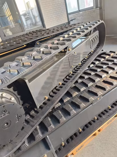 Китайский профессиональный производитель резиновой гусеницы ходовой части системы для продажи